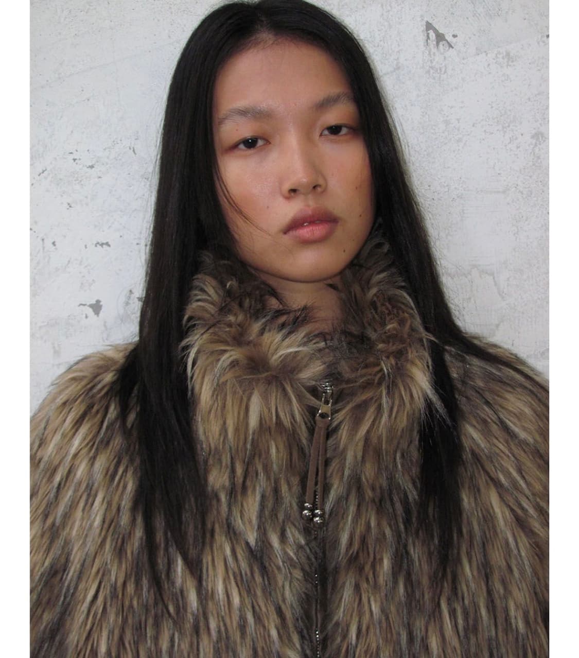 Partimento HIGH NECK FUR ZIP-UP JACKET 상품이미지3