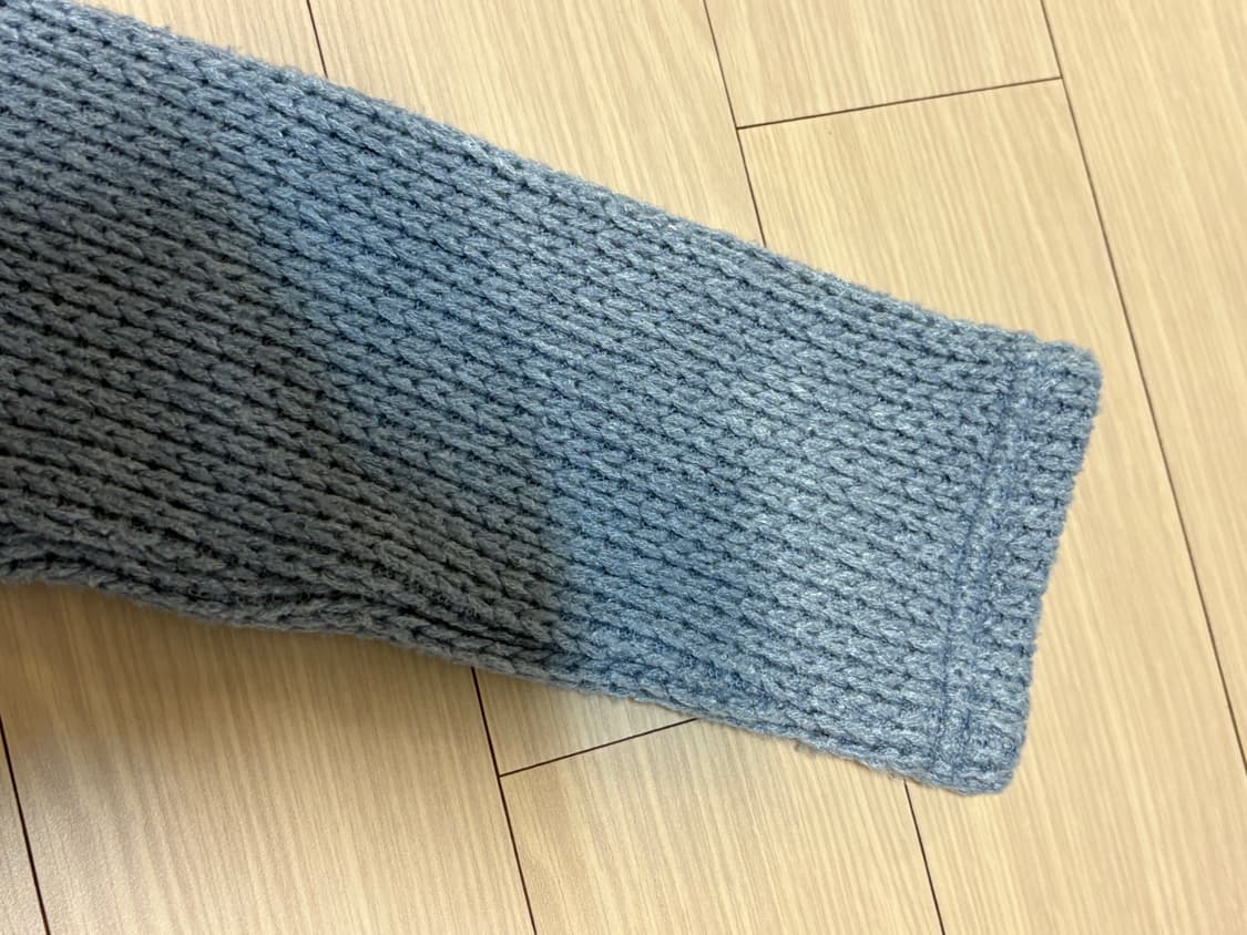 데비어퍼 ROMILY CUT-OUT HOODIE_SKY BLUE/GRAY 상품이미지7