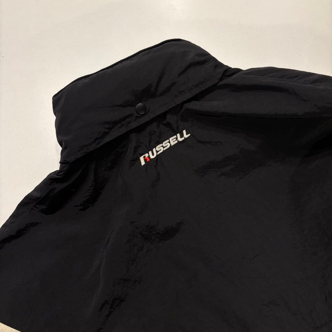 [XL] Russell 러셀 어센틱 블랙/그린 바람막이 D744 상품이미지10