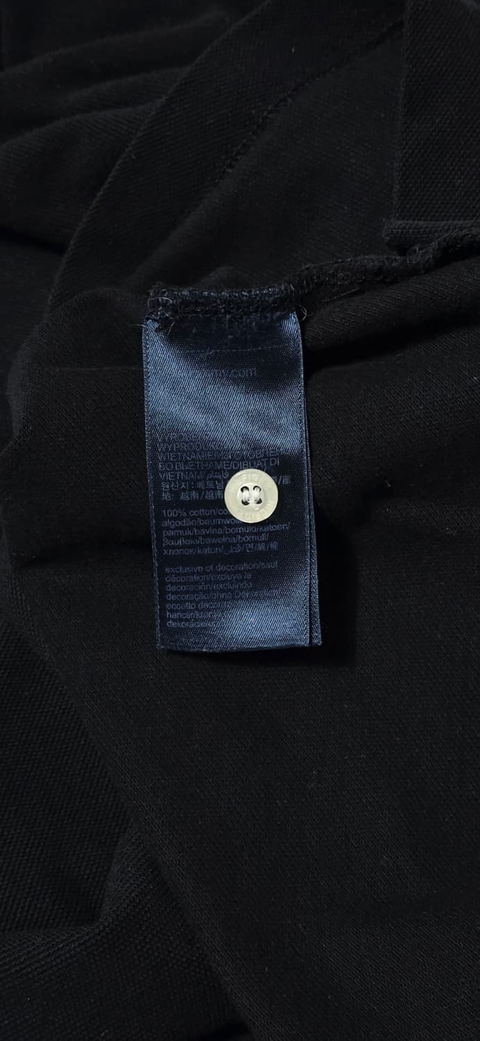 타미힐피거 남성 긴팔 폴로티 블랙 L 상품이미지4