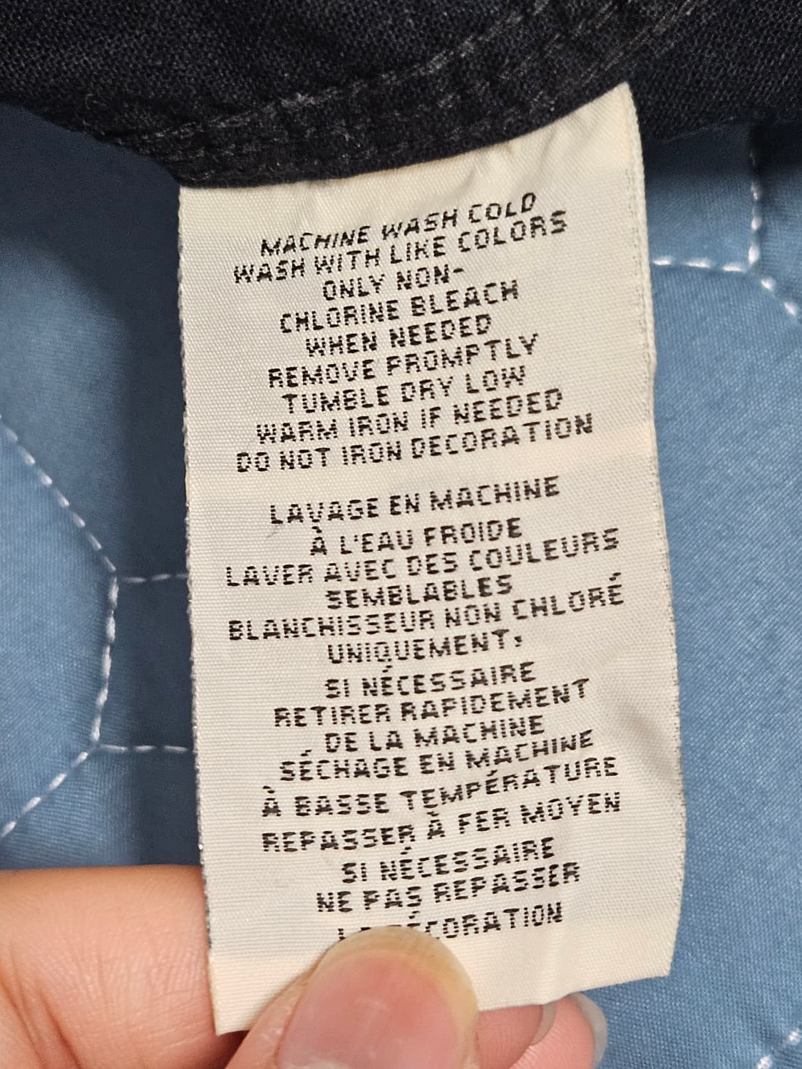 데님 서플라이 네이비 페이딩 셔츠 상품이미지5