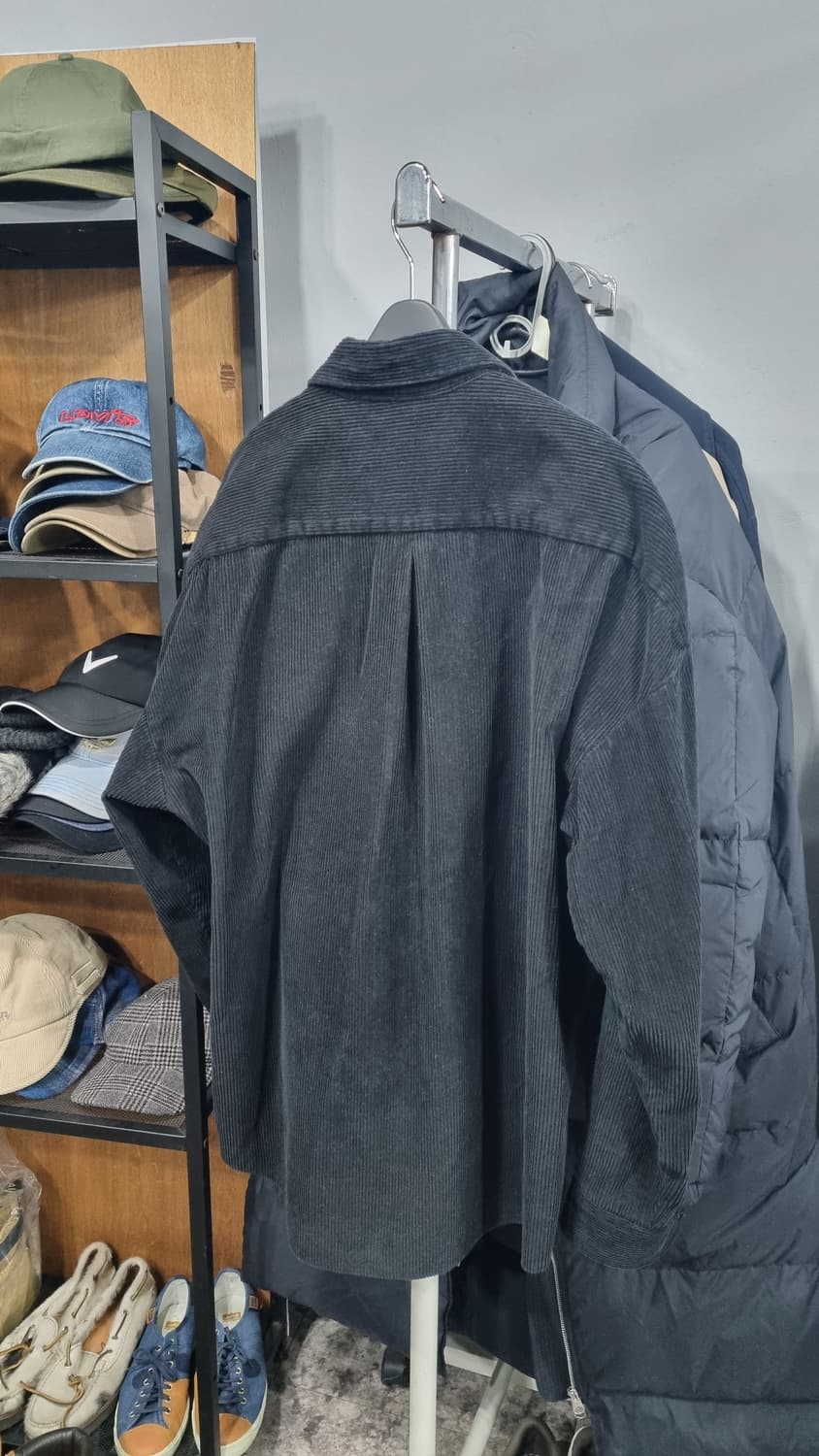 남성 보세 코듀로이 오버핏셔츠 105~110 상태좋아요~ 상품이미지3
