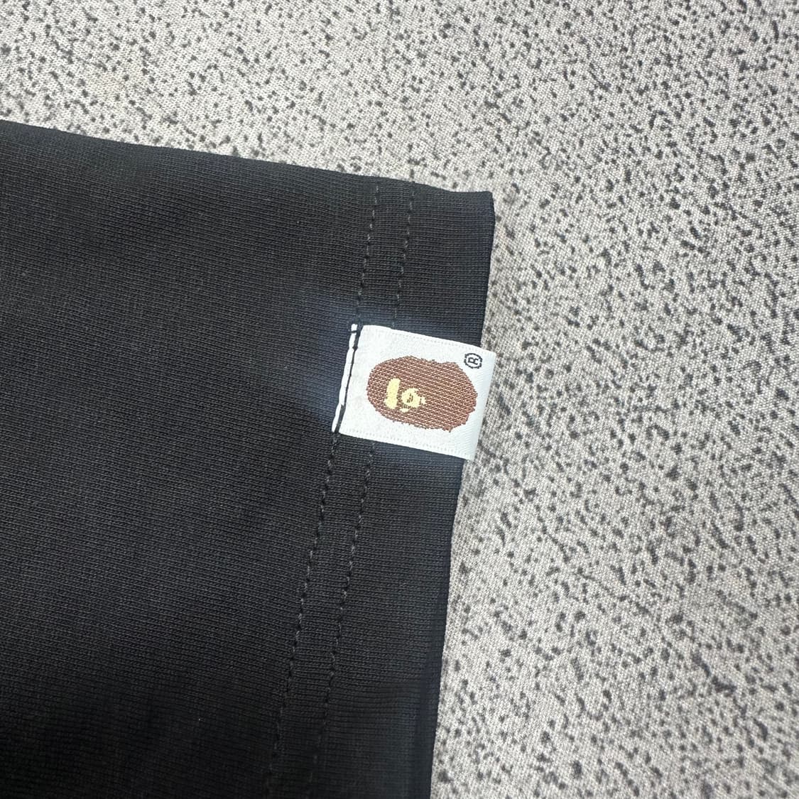 ✨ (바배) 베이프 블루 카모 블랙 반팔티  상품이미지3