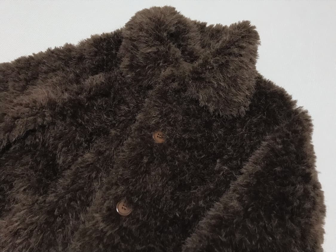 빈티지 브라운 퍼 자켓 상품이미지3