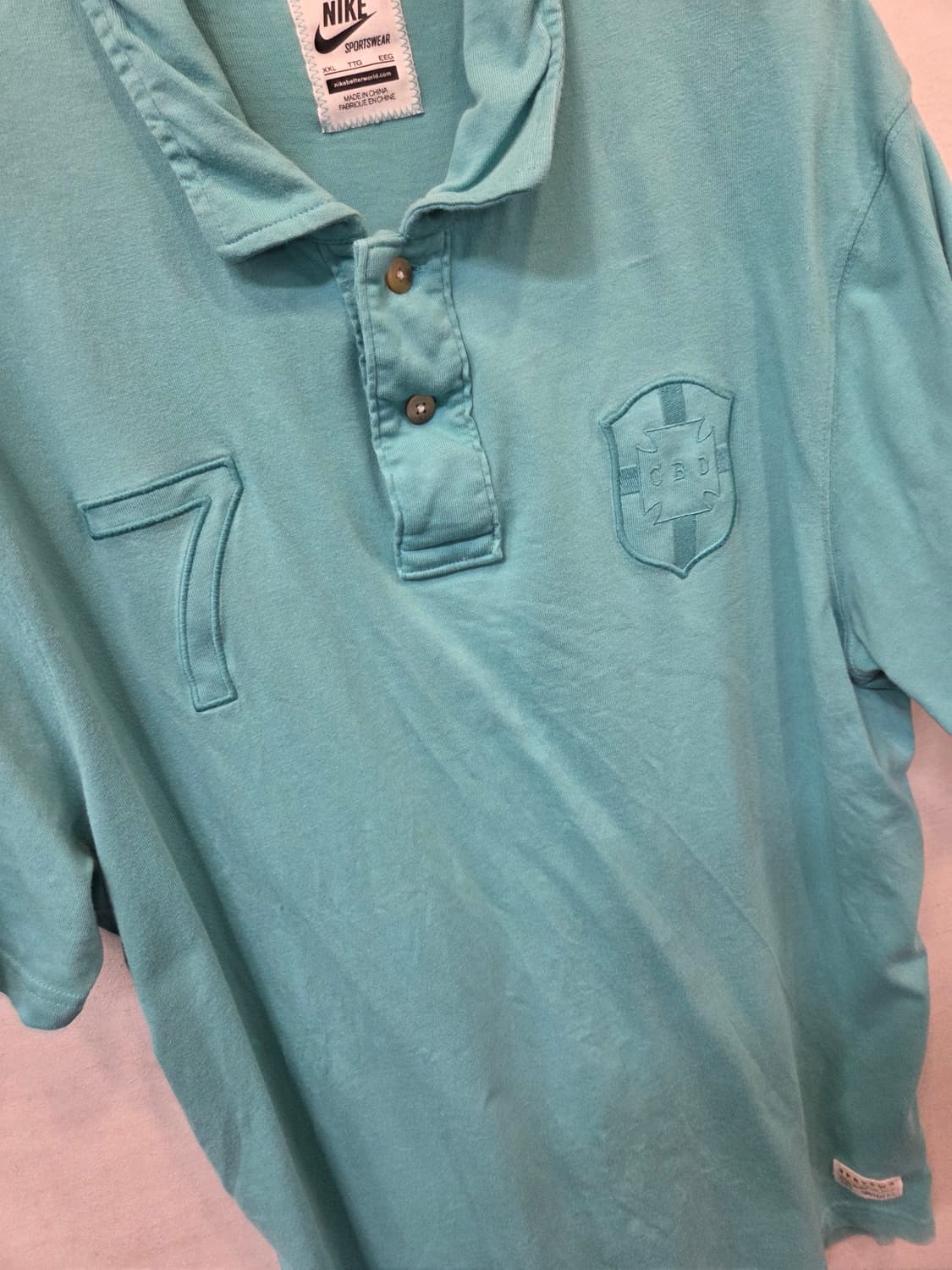 나이키 올드스쿨 한정판 자수로고 카라반팔 L xl 상품이미지4