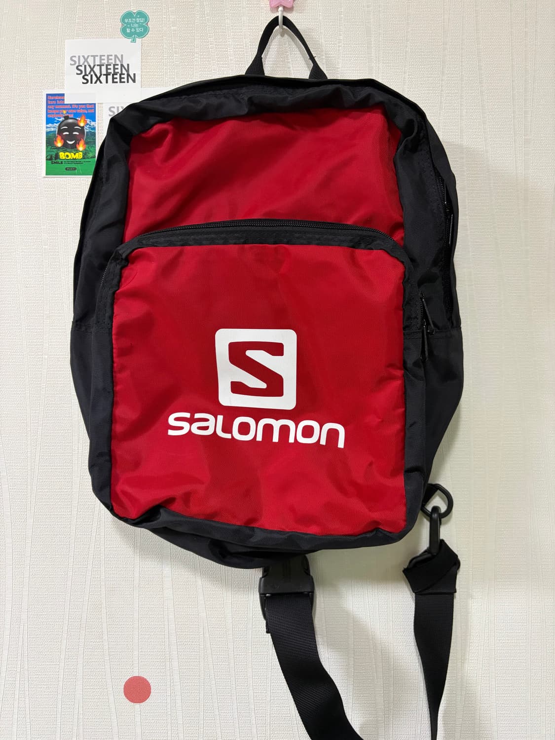살로몬 크로스백 (레드/블랙) 상품이미지1