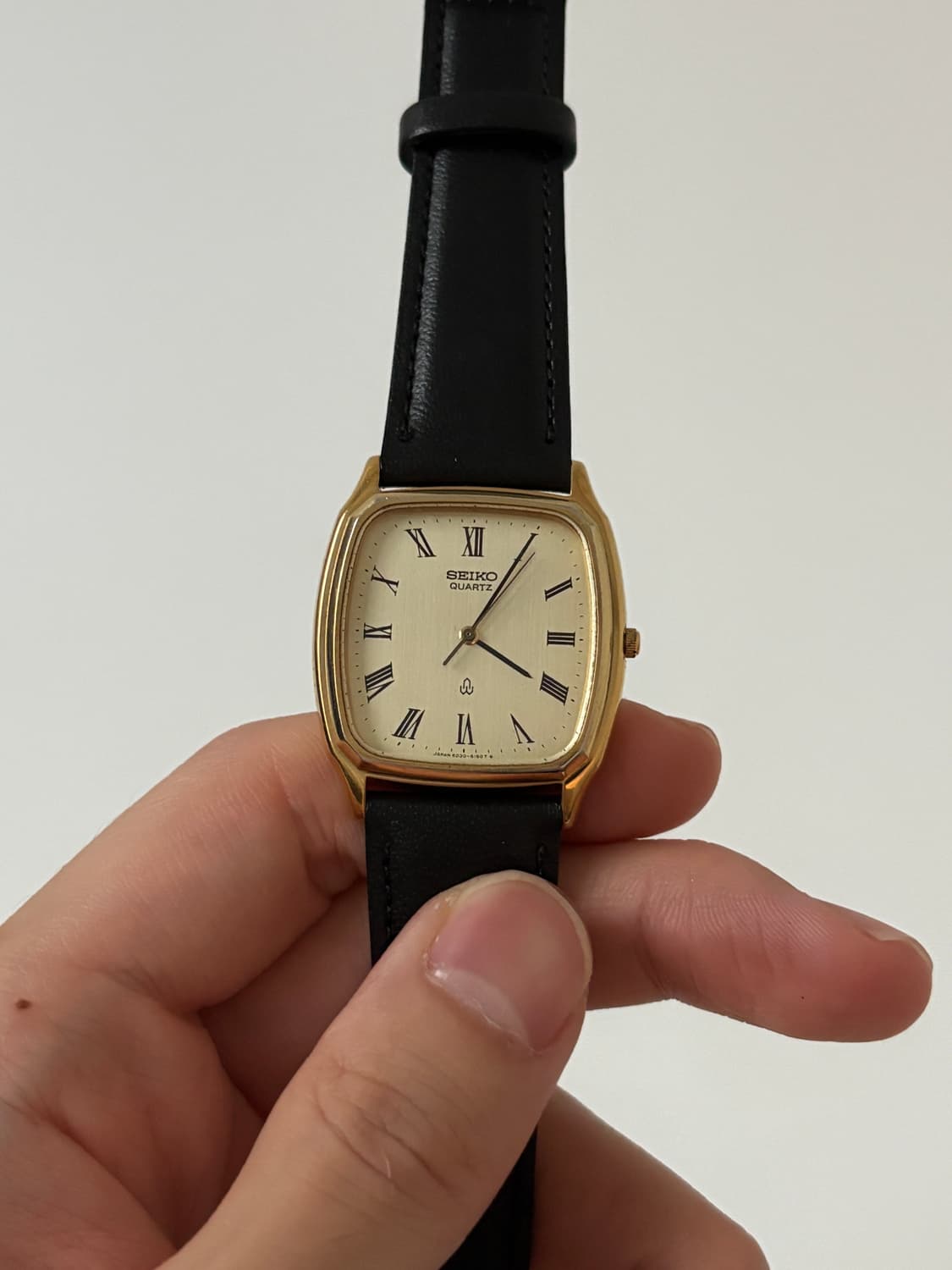 1980s Chariot Roman Gold Tank Quartz 상품이미지2