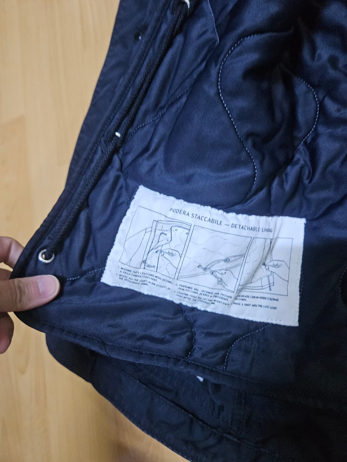 정품 스톤아일랜드 이중내피 30주년 다비드 자켓 m 상품이미지3