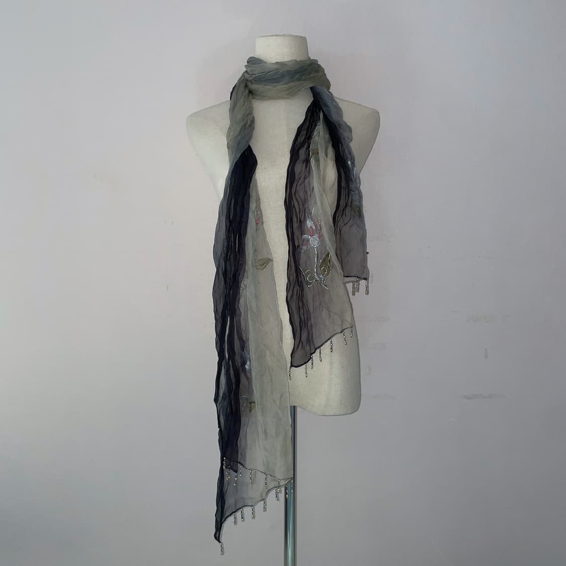 빈티지 스카프 실크 스카프 페어리 히피그런지 모리걸 그런지페어리 상품이미지1