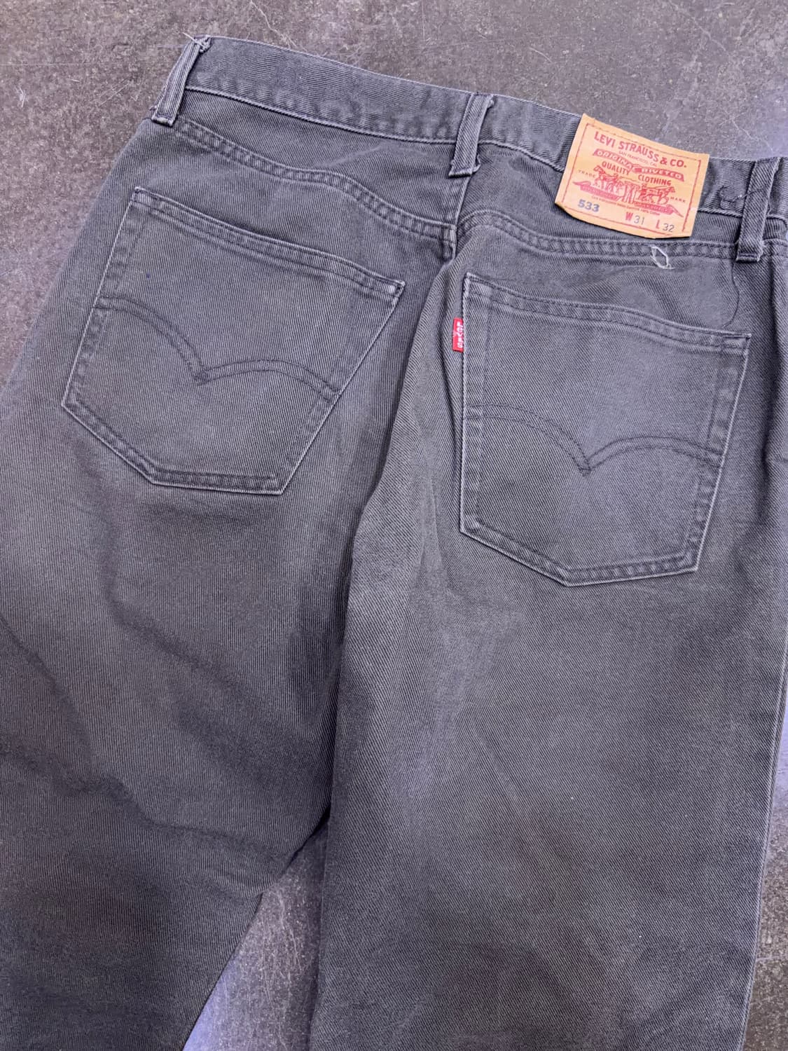 리바이스 533 오리지널 핏 일본판 빈티지 코튼팬츠 31 상품이미지6