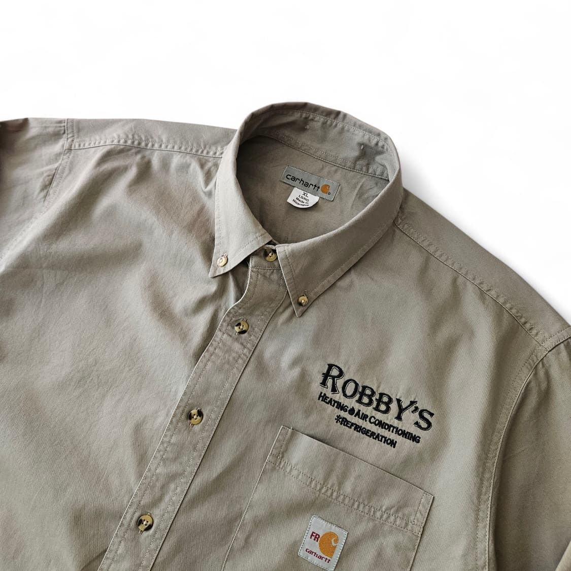 FR칼하트 면 오버핏 긴팔셔츠 XL 상품이미지3