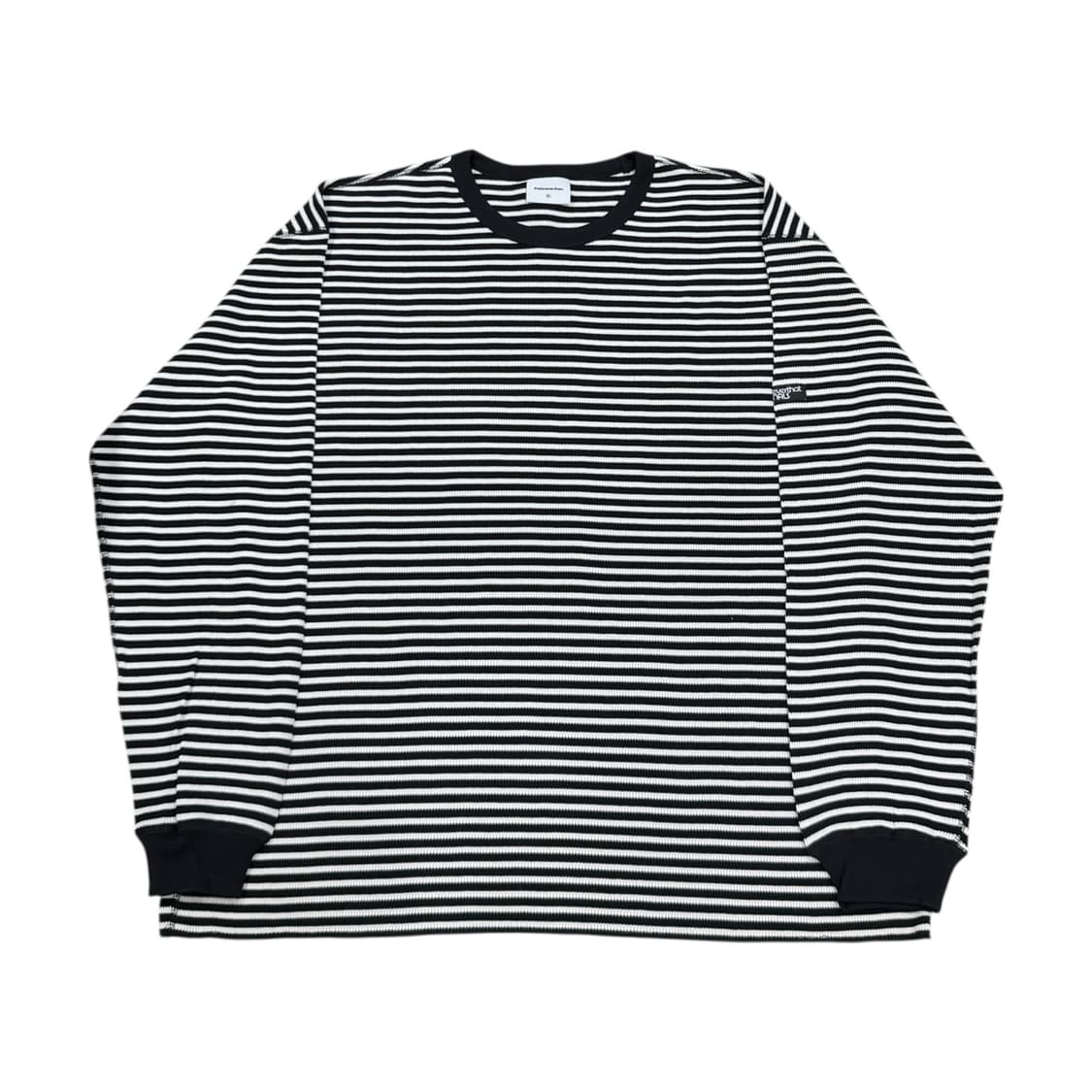 디스이즈네버댓 와플 롱슬리브 긴팔티 블랙 XL 상품이미지1