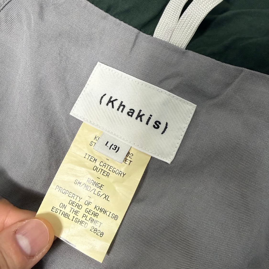Khakis Stroll Jacket Forest (L) 상품이미지9