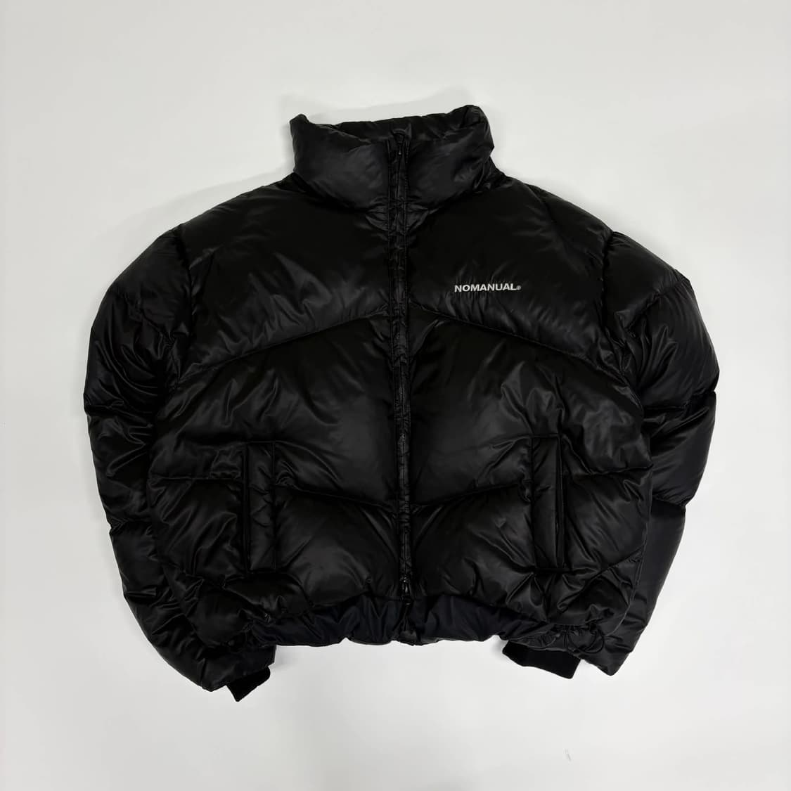 노매뉴얼 신형 스카디 덕다운 자켓 걸즈 글로시 숏패딩(S) 상품이미지3