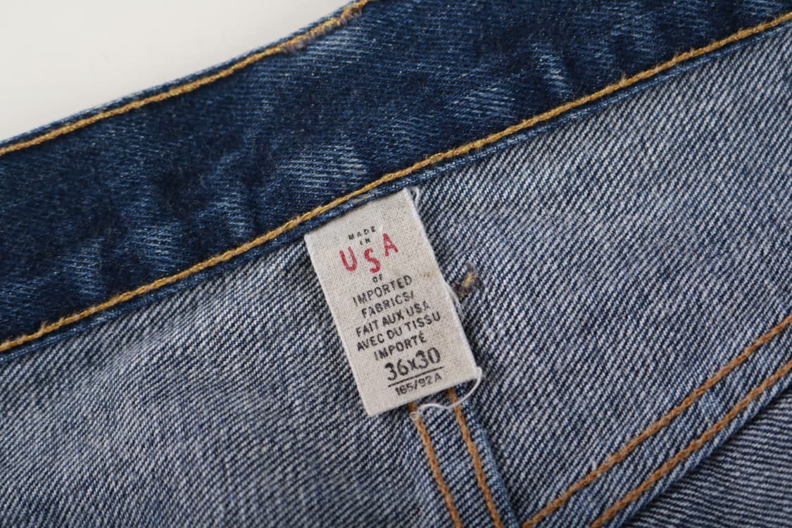 [36인치] rrl 더블알엘 셀비지 데님팬츠 (수선 제품) 상품이미지3