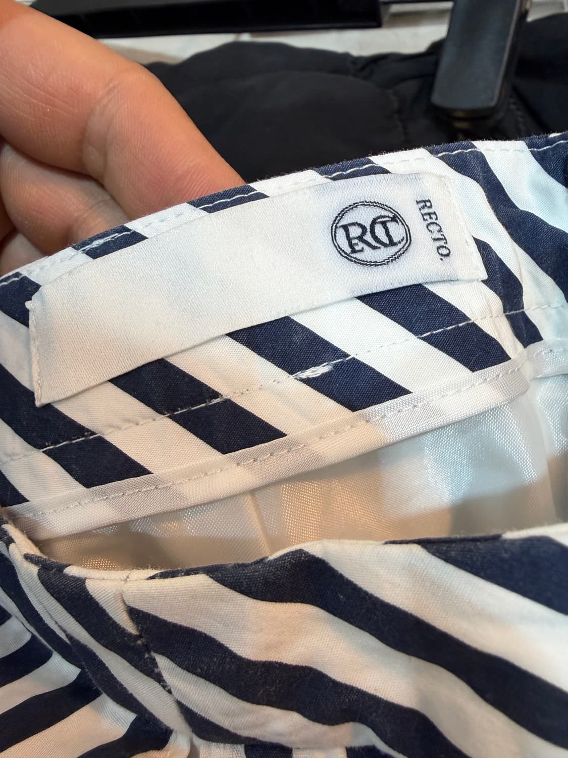 Recto 렉토 스트라이프 롱 스커트  상품이미지3