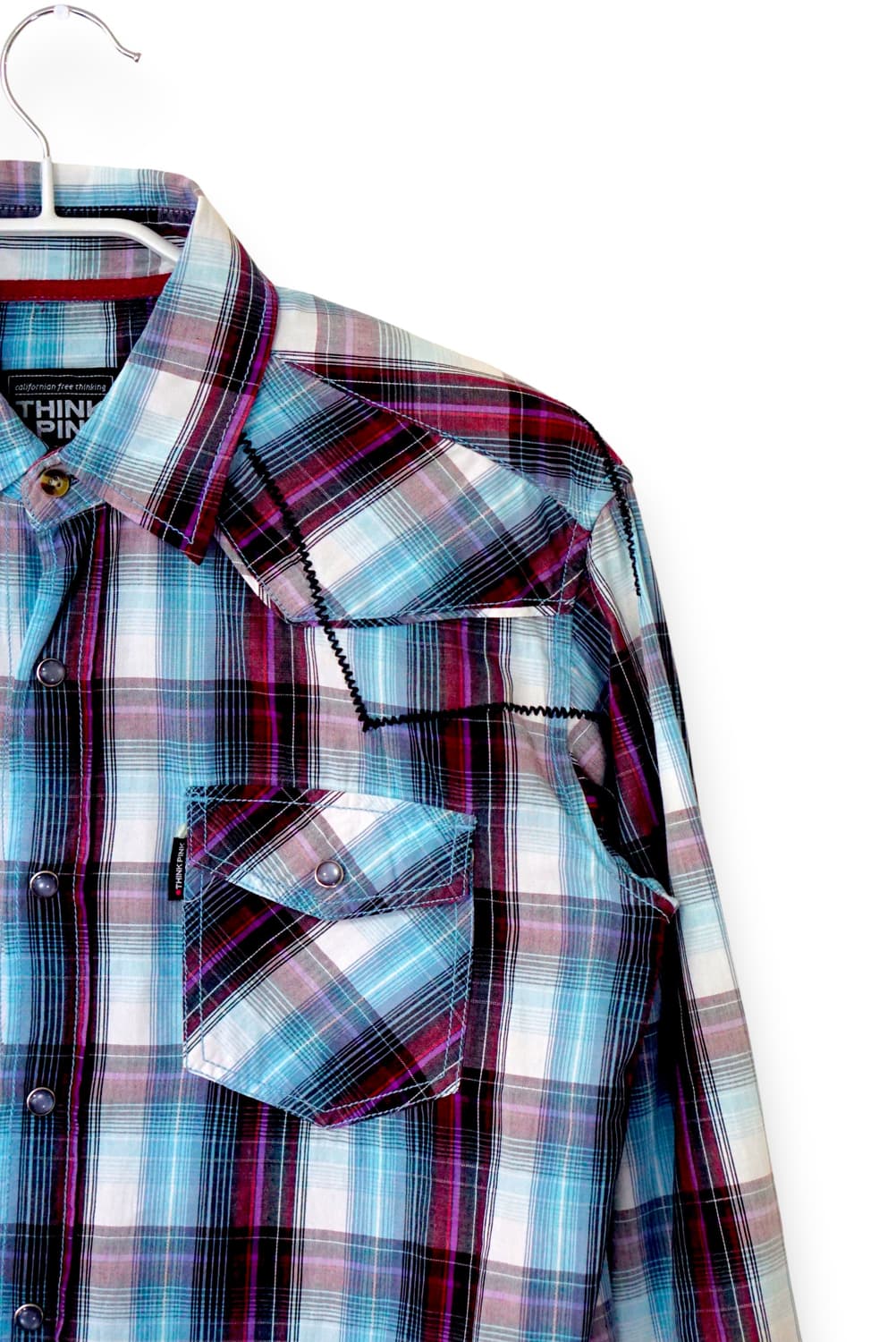 웨스턴 체크 셔츠 상품이미지3