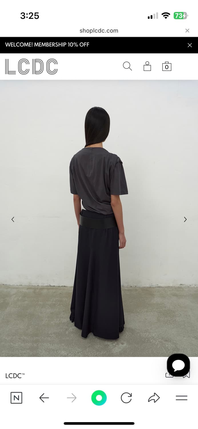 엘씨디씨 lcdc STRIPED LONG SKIRT 상품이미지2