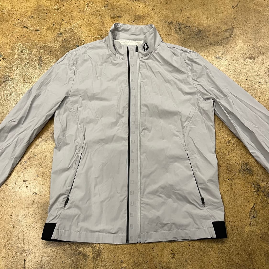 [정품/M] 풋조이 FJ 골프 바람막이 자켓 그레이 b15 상품이미지3