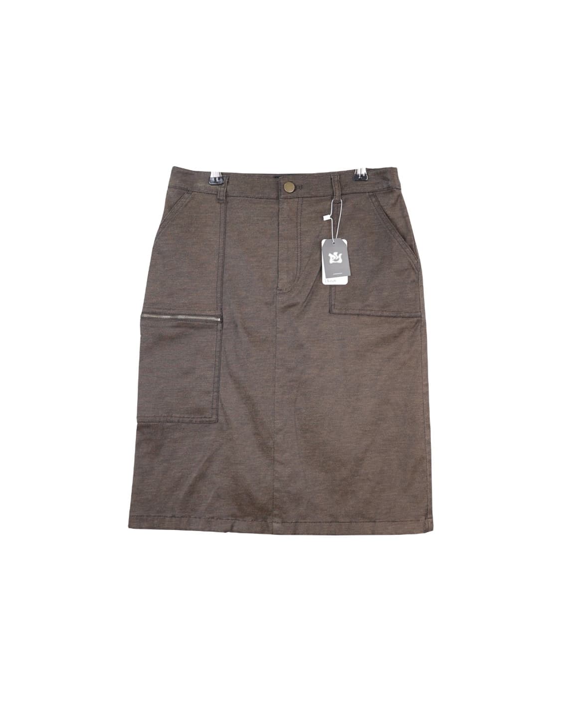 Comme Ca Ism Brown Midi Skirts 상품이미지5