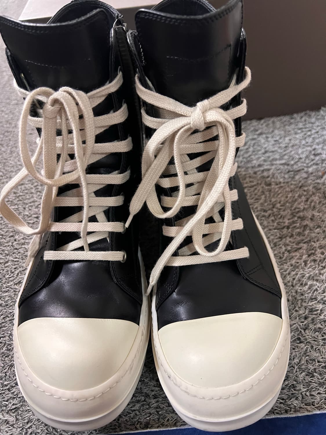 릭 오웬스 라몬즈 하이 39.5 상품이미지3