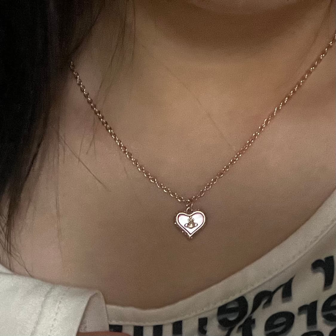 비비안웨스트우드 페트라 목걸이 로즈골드 상품이미지8