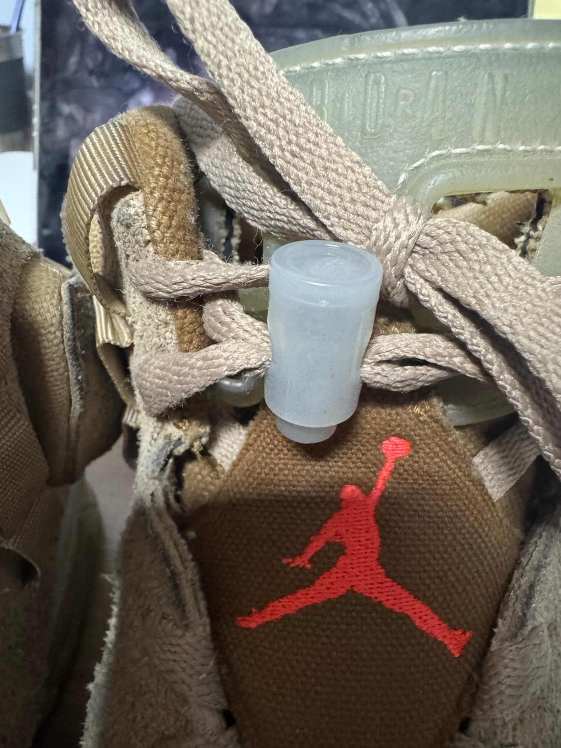 나이키 조던6 트래비스 스캇 브리티쉬 카키 상품이미지10