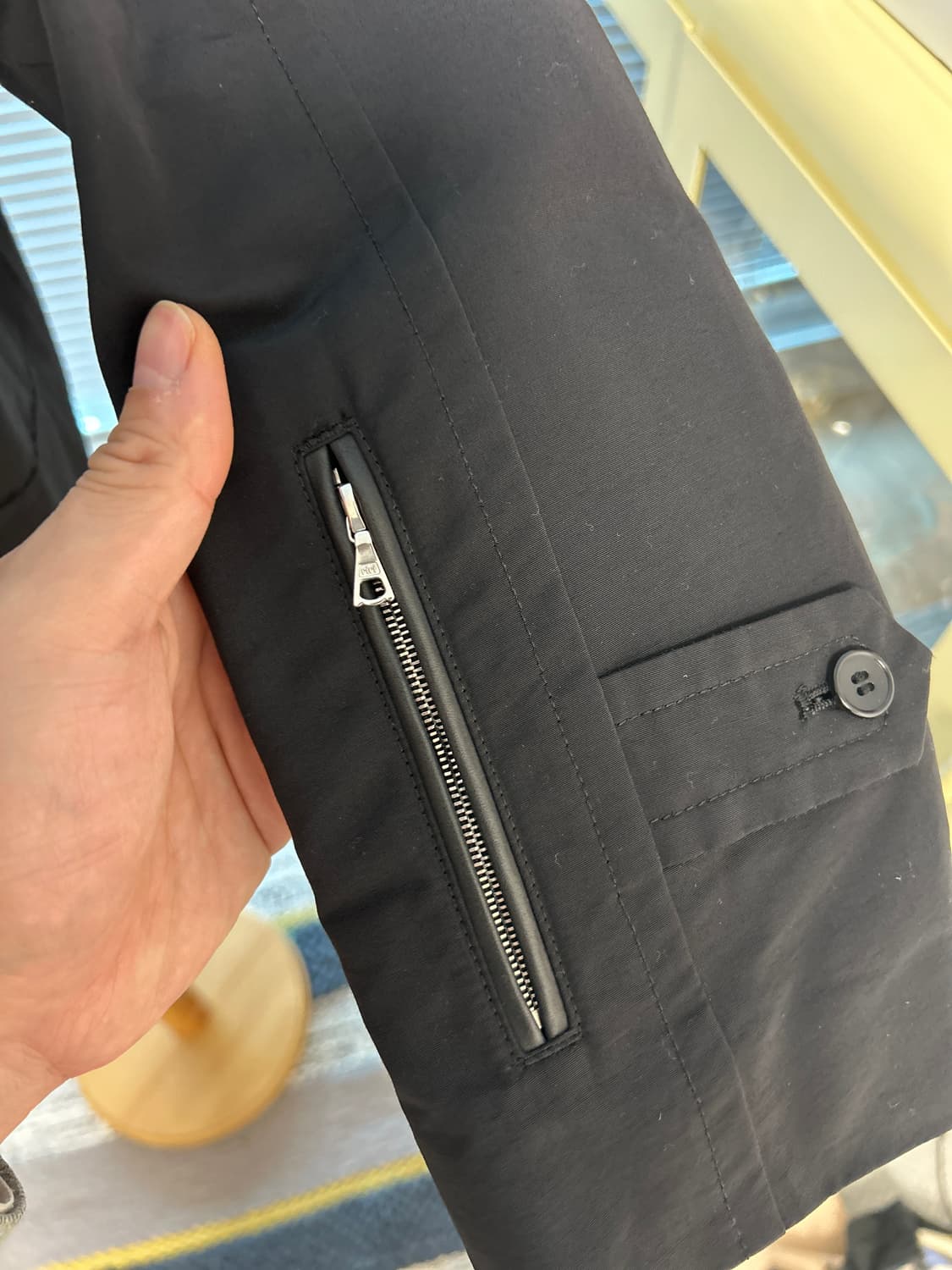 SOPHNET 소프넷 샤이닝 나일론 후디드 더플코트 L 상품이미지3