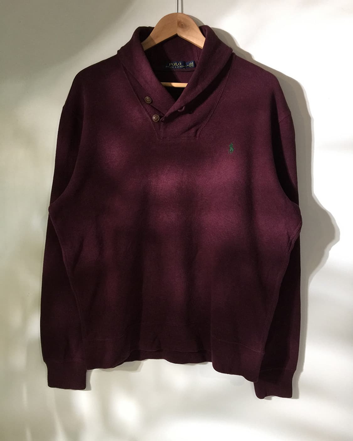 (MAN) 폴로랄프로렌 숄카라 버튼넥 스웻 XL 상품이미지6