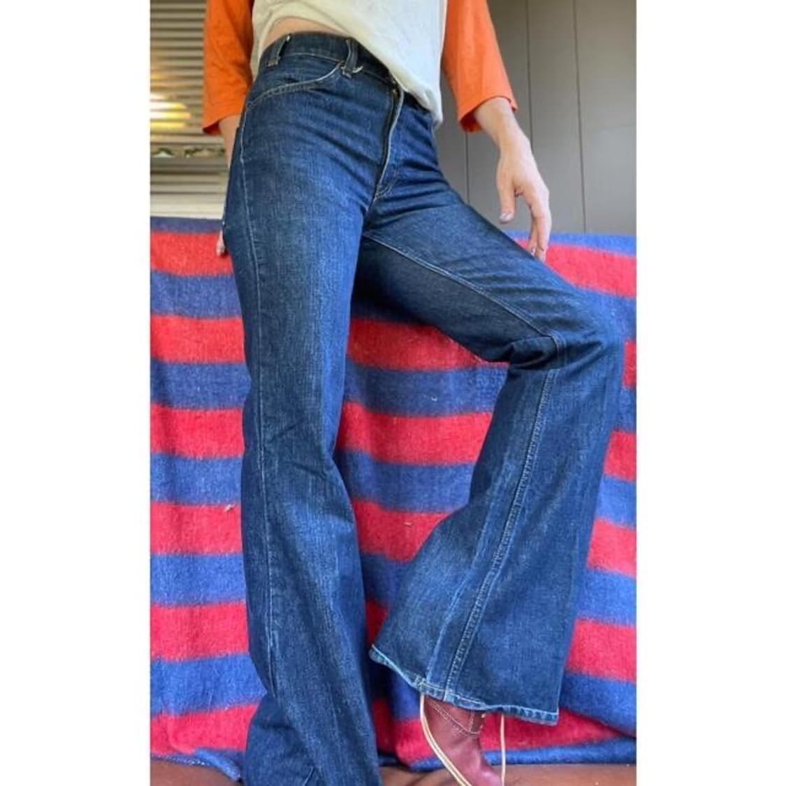 70's 리바이스 684 벨바텀 플레어 진 (32) 상품이미지3