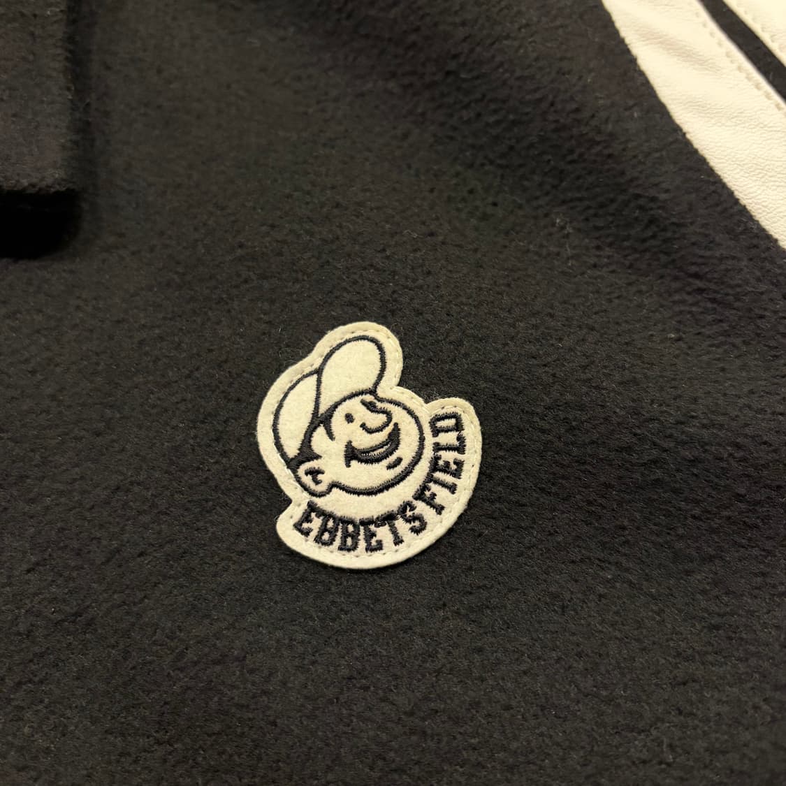[XL] 이벳필드 Ebbets Field 블랙 스타디움 자켓 B471 상품이미지4