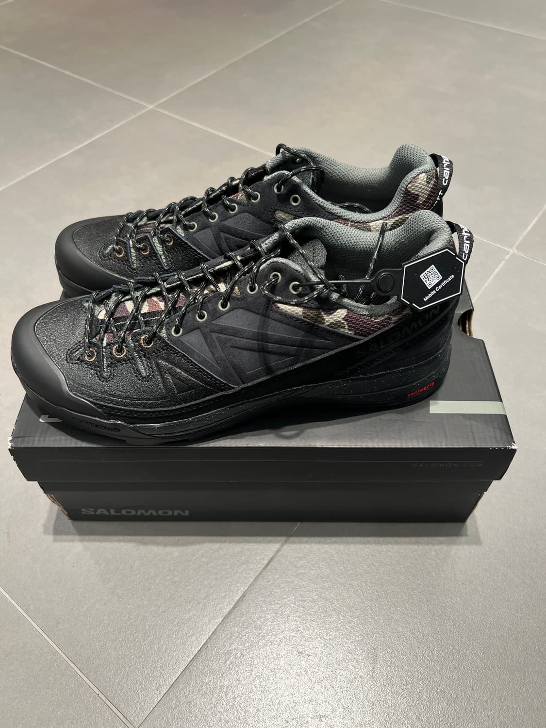 살로몬 x 칼하트 WIP x-Alp 260사이즈 팝니다. 상품이미지3