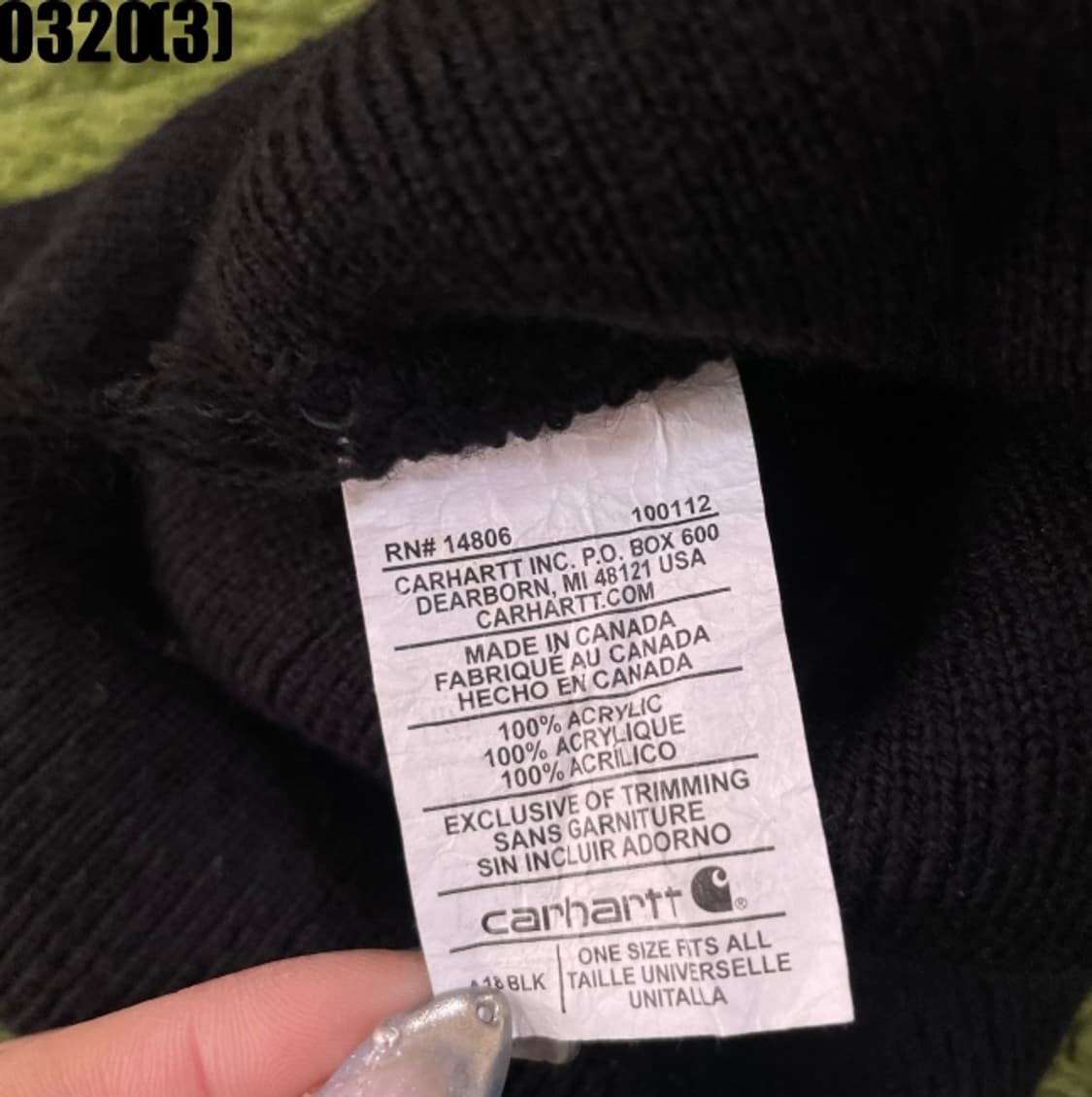 칼하트 비니 상품이미지2