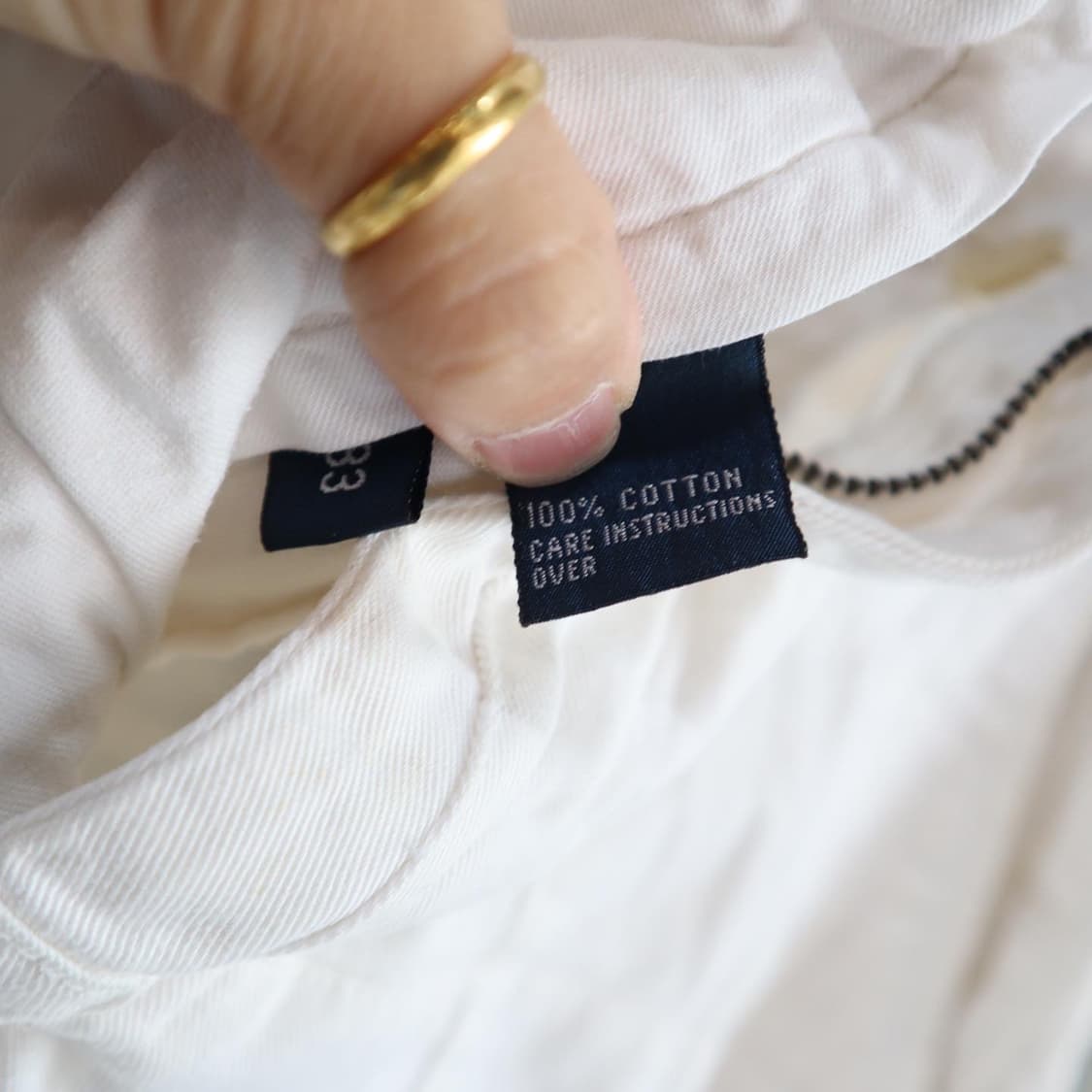 폴로 화이트 하프팬츠 상품이미지8