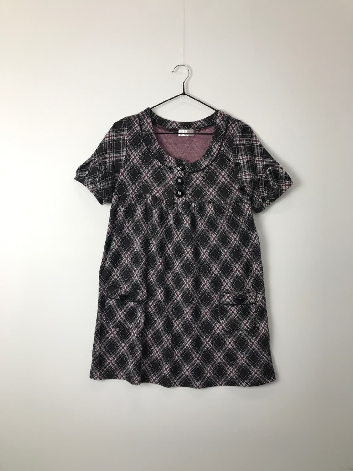 Michel Klein Check Mini Dress Top  상품이미지4