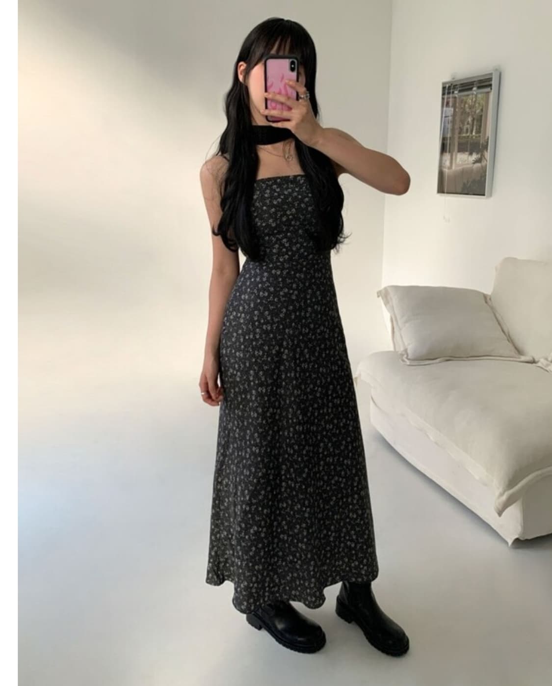루루서울 Feel Pretty Flower Dress 
사이즈s  상품이미지1