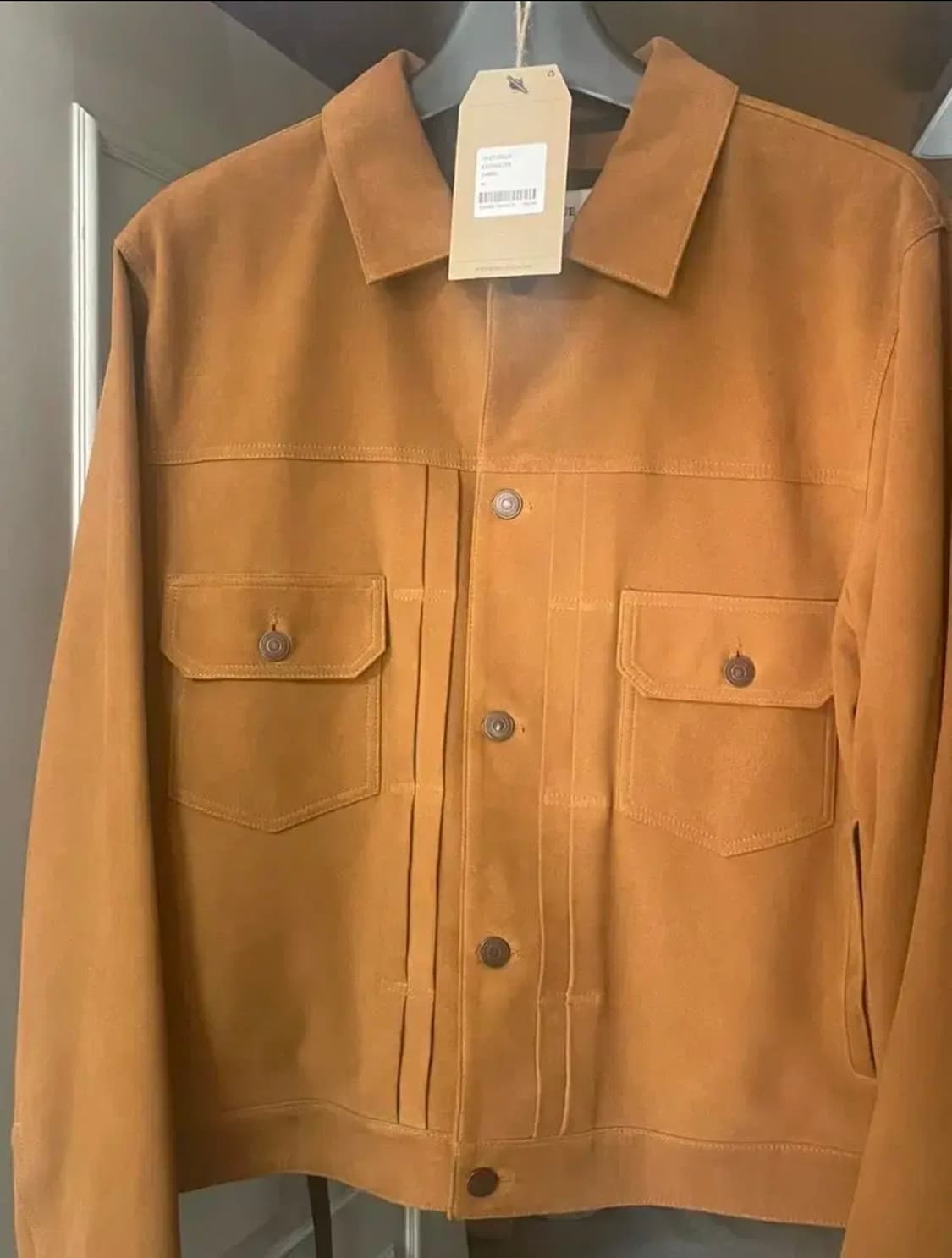 이스트로르 트러커 누벅 스웨이드 자켓m 상품이미지1