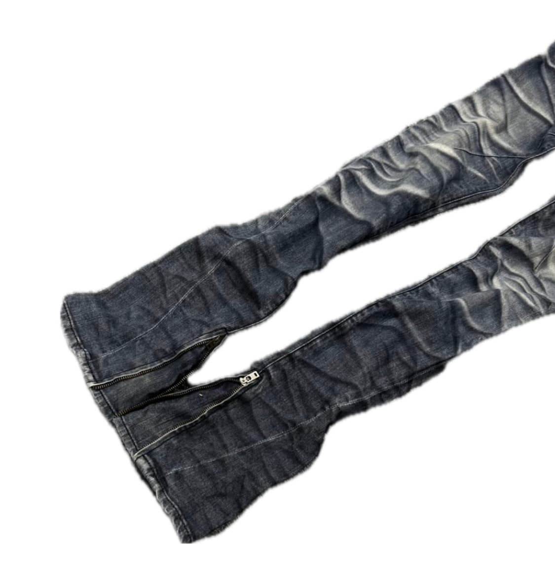 johnny wolf archive washing zip denim 상품이미지4