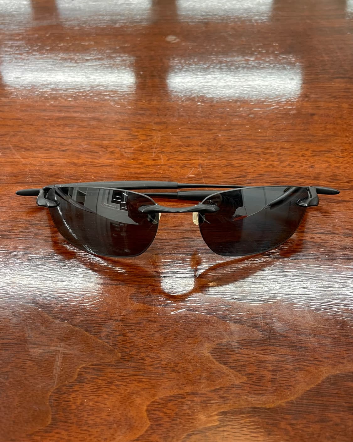 오클리 매트 블랙 무테 선글라스 상품이미지3