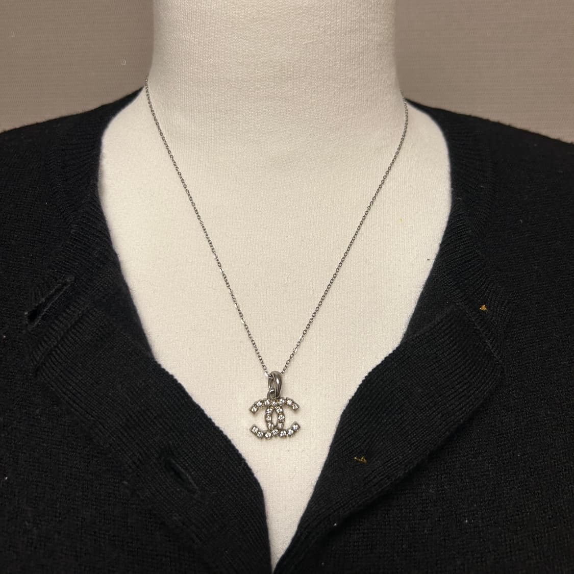 [Chanel] Crystal CC 샤넬 Charm 목걸이 (Vint 상품이미지1