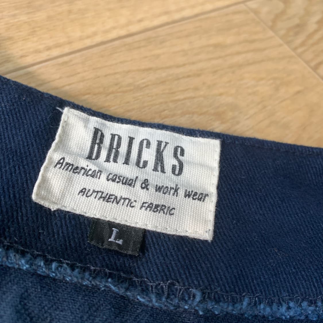 L)Bricks 브릭스 아메카지 면 베스트 조끼 상품이미지3
