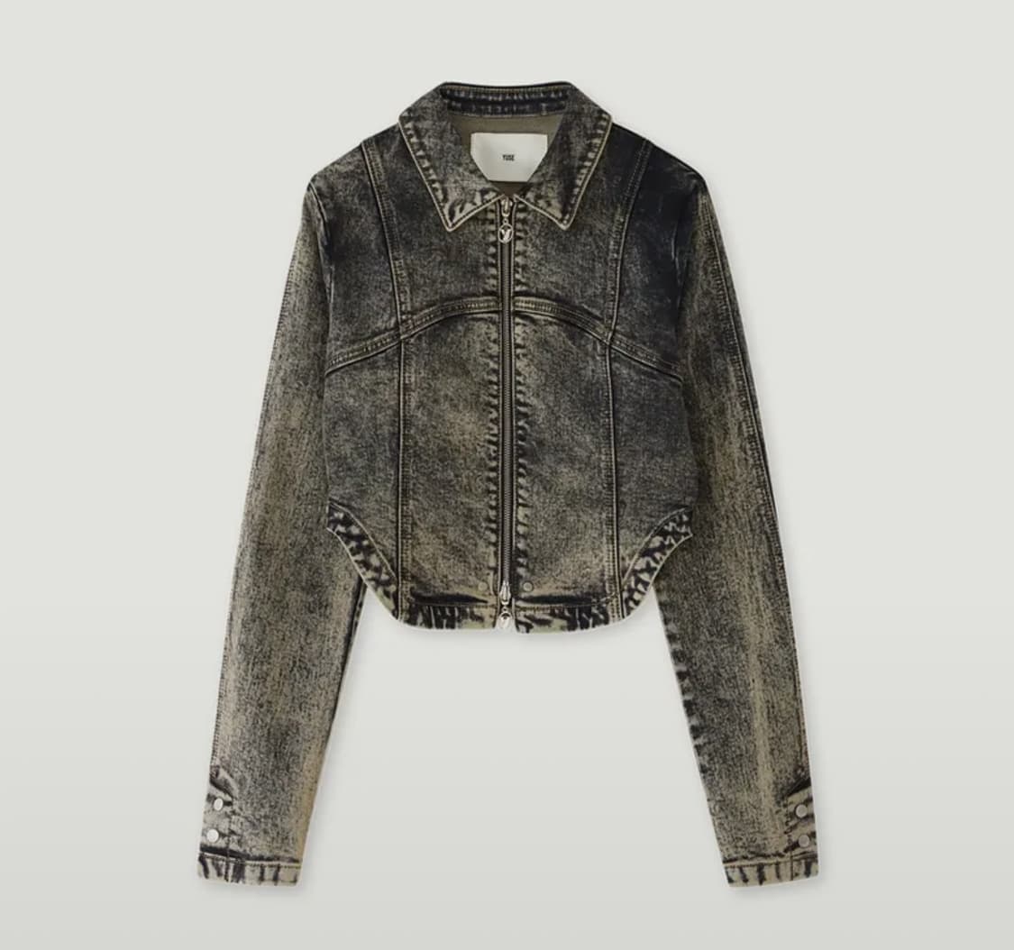 유즈 TWO WAY DENIM SHIRT JACKET  상품이미지3