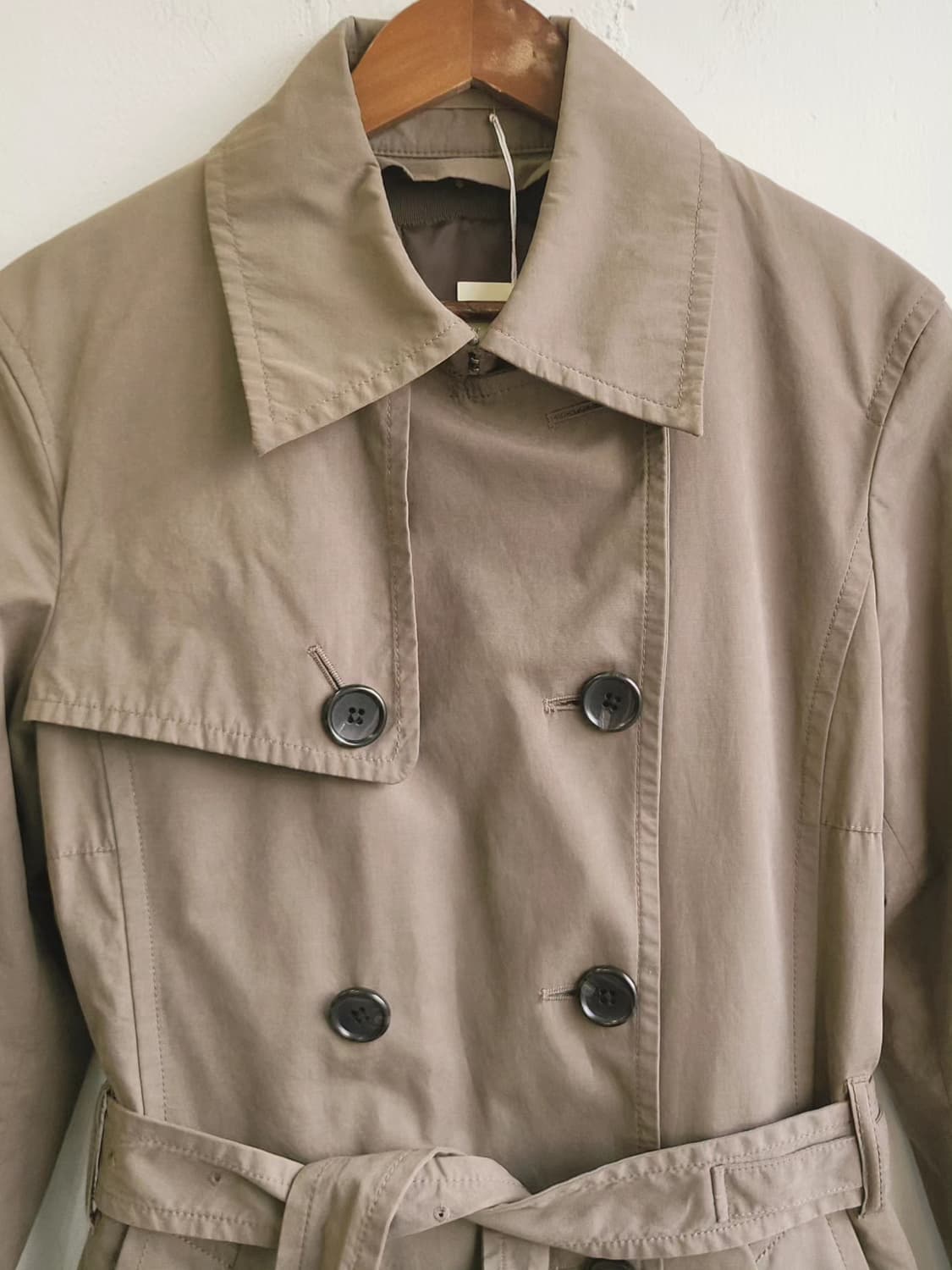 카키 내피 트렌치코트 상품이미지4