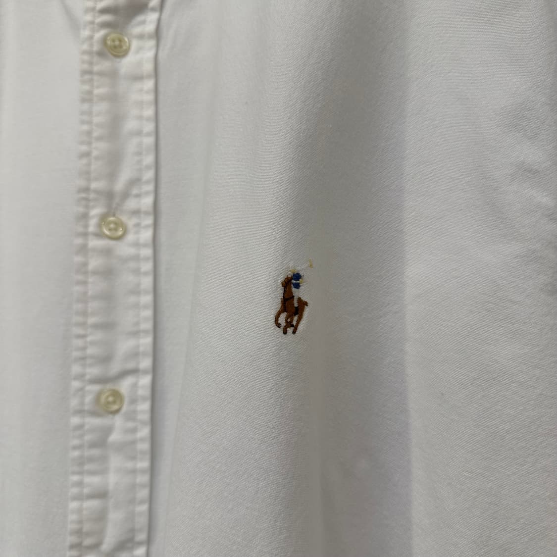 신형 폴로 랄프로렌 멀티 포니 화이트 셔츠 상품이미지5