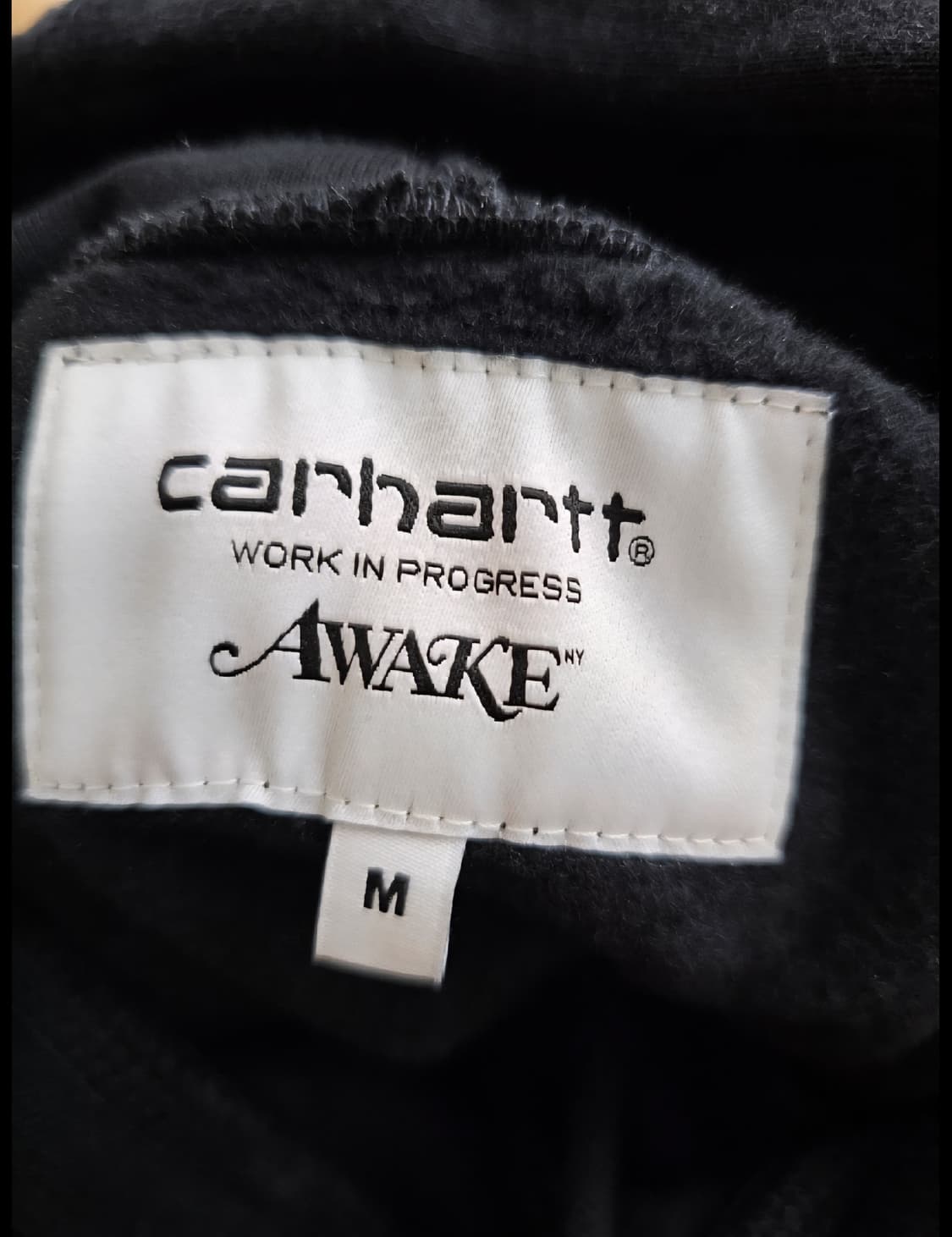 칼하트 WIP x 어웨이크 NY 후드티 M 한정판 상품이미지4