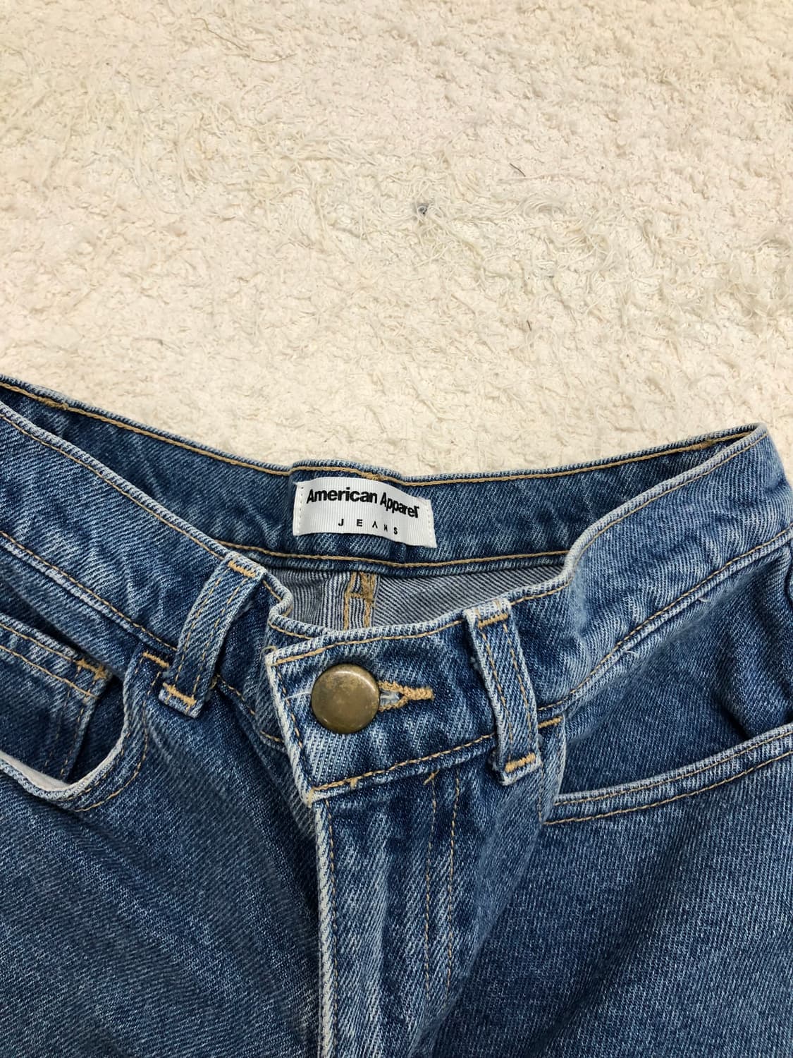 아메리칸어페럴 숏팬츠 진청 상품이미지3