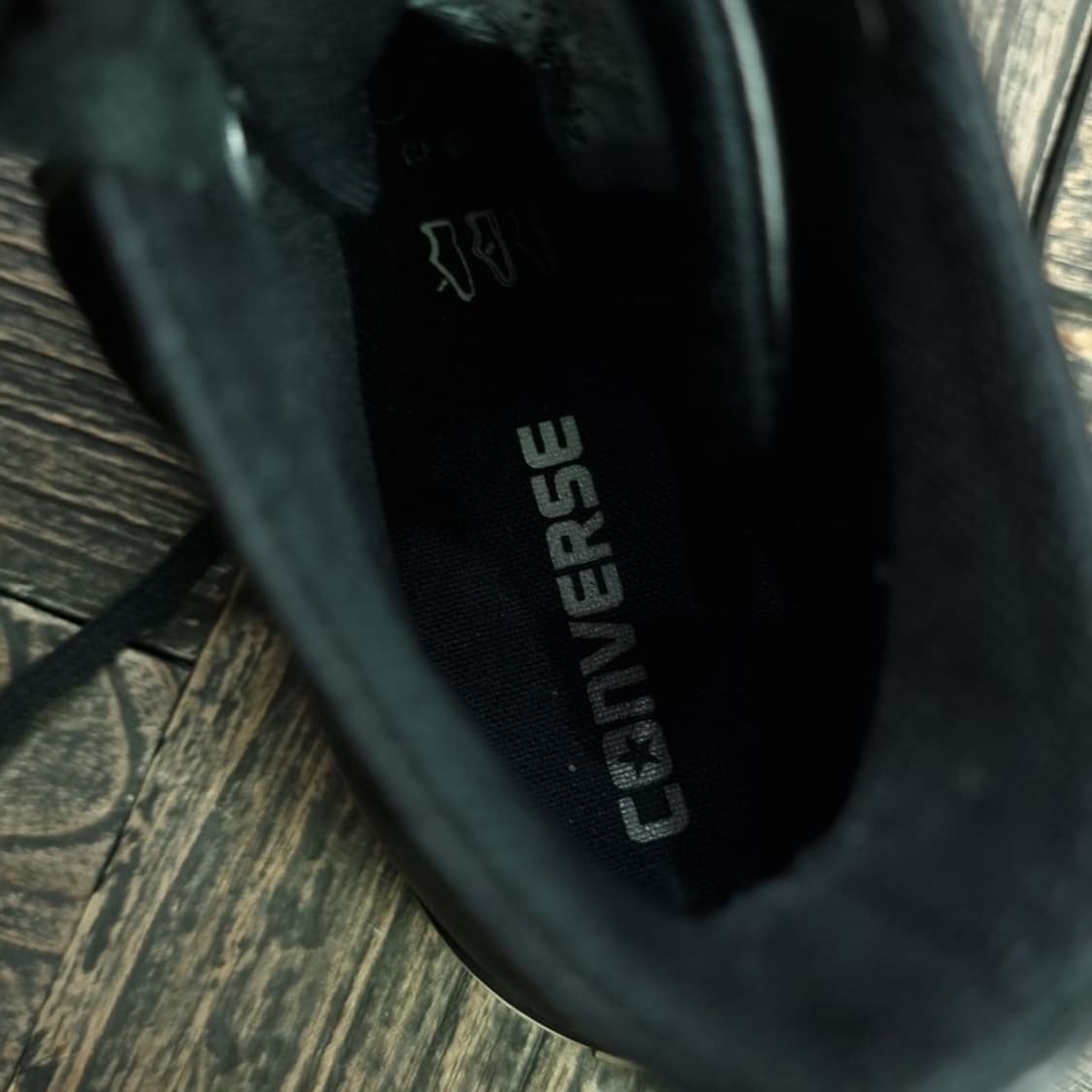 [컨버스] 올스타 하이 레더 플랫폼 블랙 M18895 상품이미지9