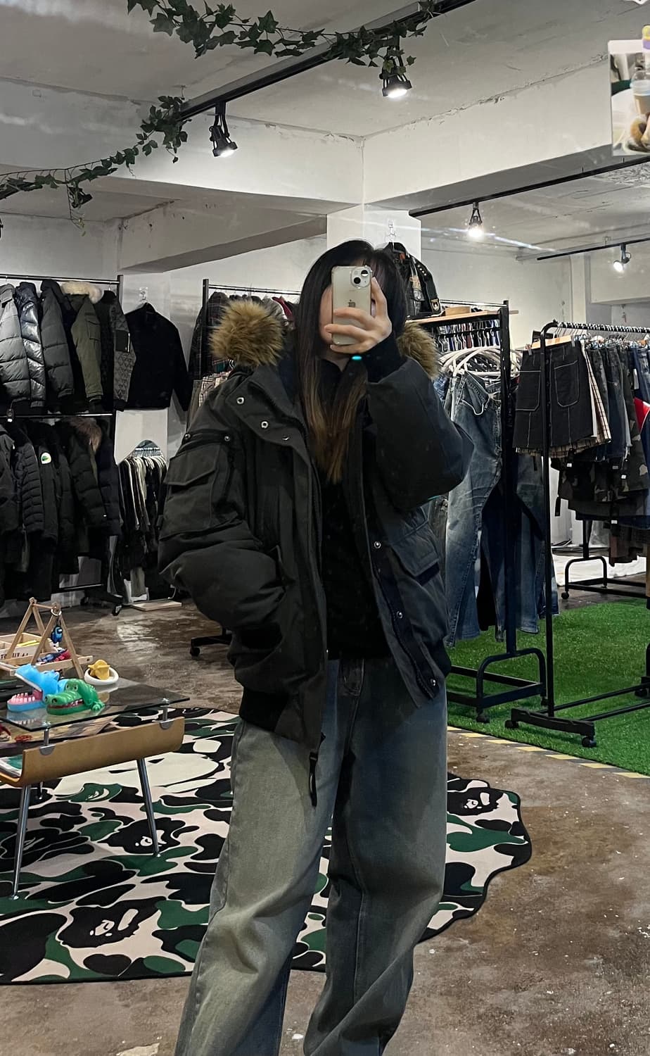 네셔널지오그래픽 타루가 숏패딩(견장 따로 보관중) 상품이미지6