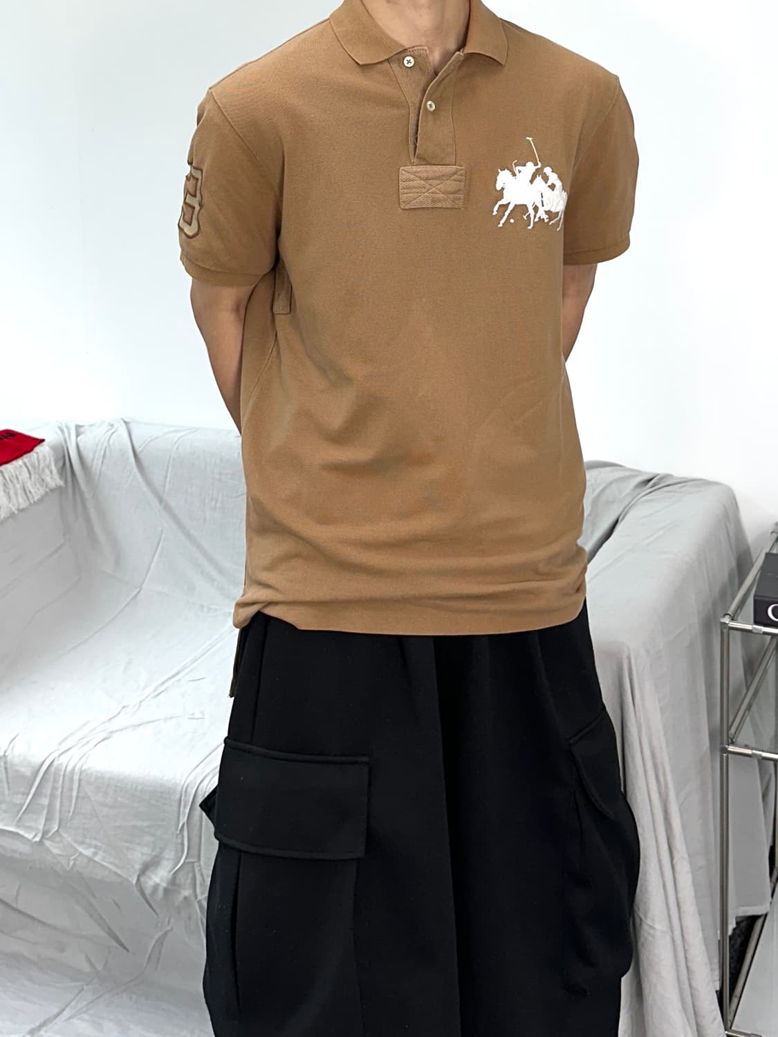 폴로 랄프로렌 빅포니 브라운 pk L 상품이미지2