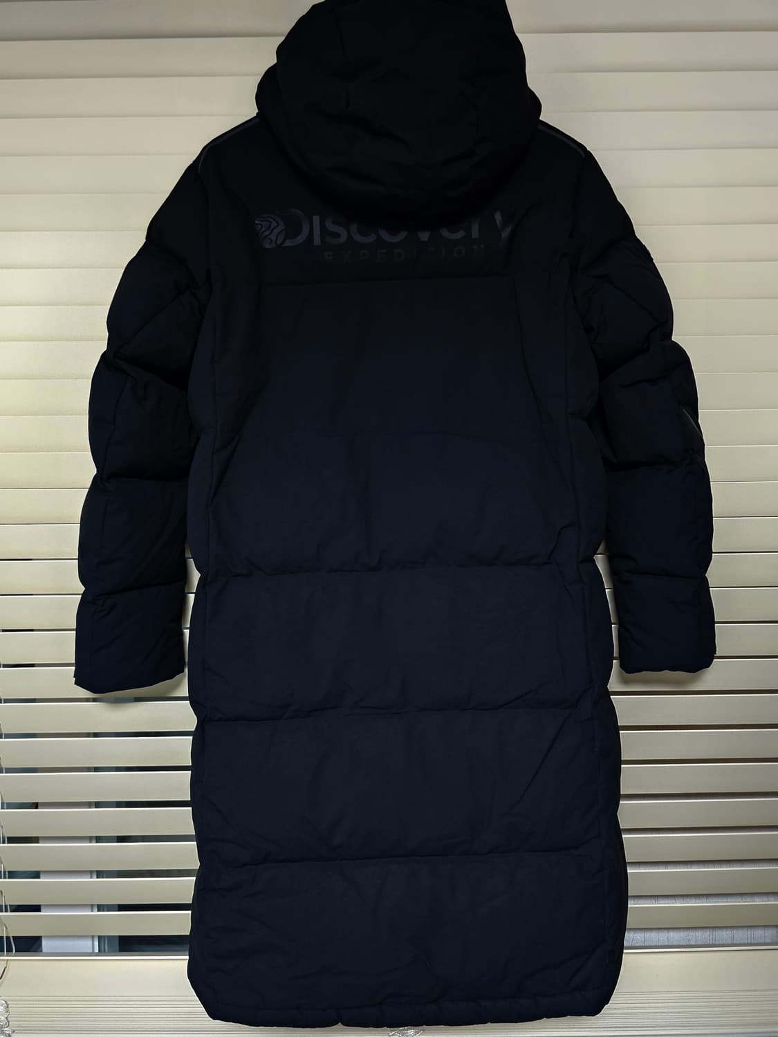 디스커버리 덕다운 롱패딩 블랙 90 상품이미지2